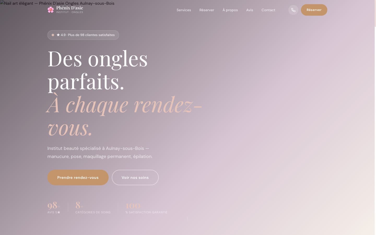 Capture bannière Phénix Dasie Ongles